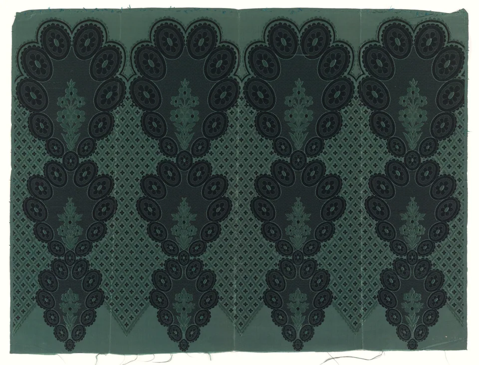 Emerald toned textile, detail 4 (conceptual image)