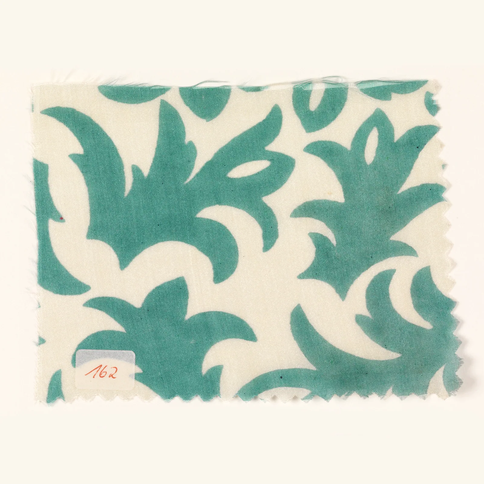 Chandni Dhuan — Embroideried Silk in Ivory, folded full view (conceptual image)