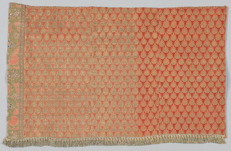 Saffron toned textile, detail 1 (conceptual image)